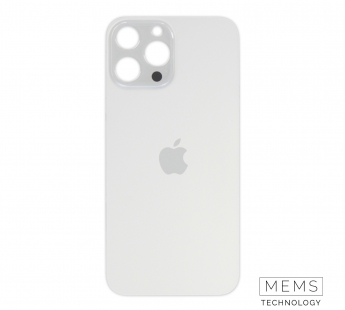Задняя крышка (стекло) Узкий вырез iPhone 13 Pro Max (Silver)#2149326