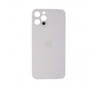 Задняя крышка (стекло) Узкий вырез iPhone 12 Pro (Silver)#2184497
