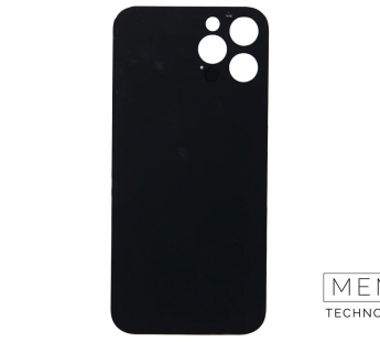Задняя крышка (стекло) Узкий вырез iPhone 12 Pro Max (Silver)#2149445