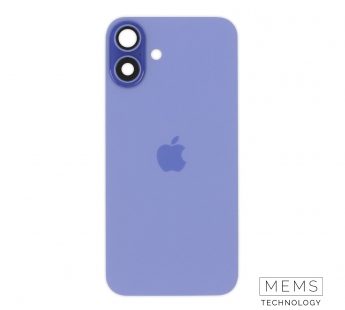 Задняя крышка (стекло) в сборе с рамкой iPhone 16 Plus Оригинал (Ultramarine)#2150527