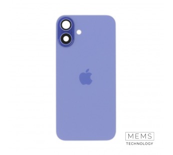 Задняя крышка (стекло) в сборе с рамкой iPhone 16 Plus Оригинал (Ultramarine)#2167597