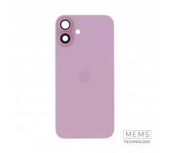 Задняя крышка (стекло) в сборе с рамкой iPhone 16 Plus Оригинал (Pink)#2167599