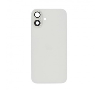 Задняя крышка (стекло) в сборе с рамкой iPhone 16 Plus Оригинал (White)#2148204