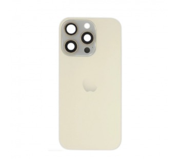 Задняя крышка (стекло) в сборе с рамкой iPhone 16 Pro Оригинал (Desert Titanium)#2148206