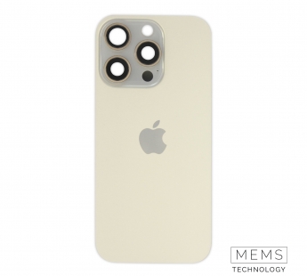 Задняя крышка (стекло) в сборе с рамкой iPhone 16 Pro Оригинал (Desert Titanium)#2150531