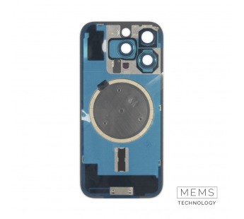 Задняя крышка (стекло) в сборе с рамкой iPhone 16 Pro Оригинал (Desert Titanium)#2167602