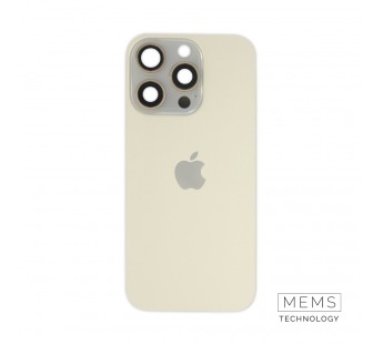 Задняя крышка (стекло) в сборе с рамкой iPhone 16 Pro Оригинал (Desert Titanium)#2167603