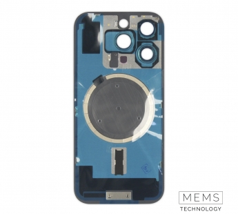 Задняя крышка (стекло) в сборе с рамкой iPhone 16 Pro Оригинал (Natural Titanium)#2150532