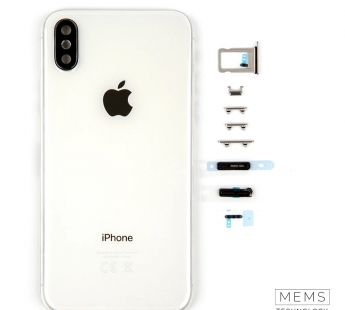 Корпус с кнопками iPhone X Оригинал (Silver)#2181024