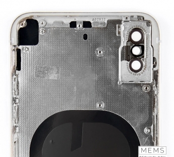 Корпус с кнопками iPhone X Оригинал (Silver)#2181027