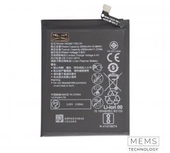 Аккумулятор Huawei Nova 2 (HB366179ECW) 2950mAh VoltPack#2150387