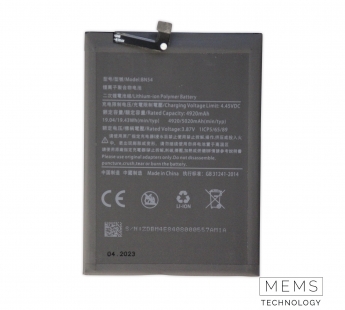 Аккумулятор Xiaomi Redmi Note 9/Redmi 9 (BN54) 5020mah VoltPack#2149121