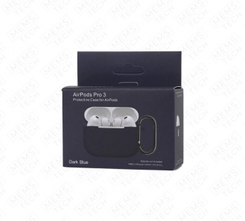 Силиконовый чехол AirPods Pro 3 Protective case (Dark blue)#2181256