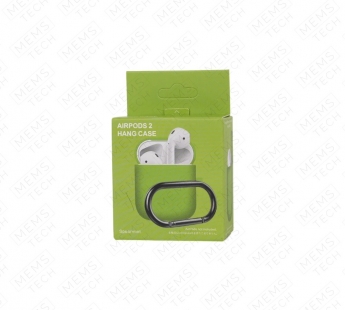 Силиконовый чехол AirPods 2 Hang Case (Spearmint / Зеленый)#2181273