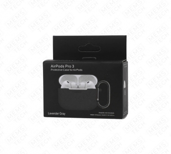 Силиконовый чехол AirPods Pro 3 Protective case (Lavender Gray)#2181270