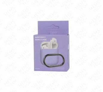 Силиконовый чехол AirPods 2 Hang Case (Purple)#2181268