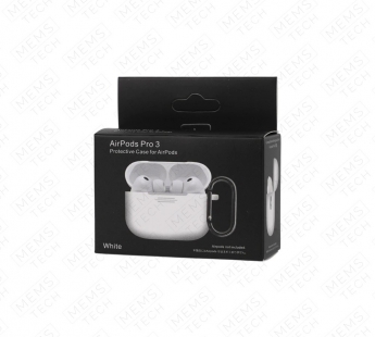 Силиконовый чехол AirPods Pro 3 Protective case (White)#2181332
