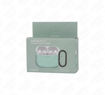 Силиконовый чехол AirPods Pro 3 Protective case (Coast blue / Бирюза)#2181299