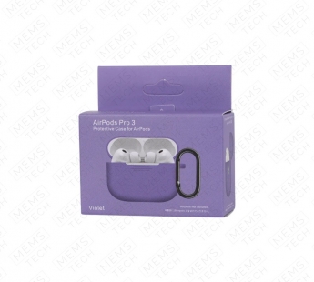 Силиконовый чехол AirPods Pro 3 Protective case (Violet / Темно-фиолетовый)#2181271