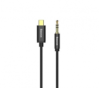 Кабель AUX Baseus Yiven (USB C male - 3.5 male) (M01) (Черный)#2149766