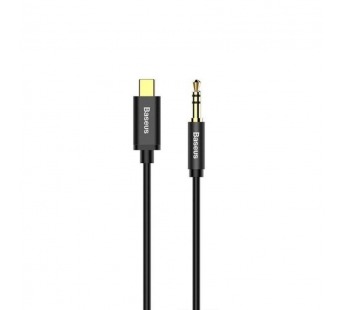 Кабель AUX Baseus Yiven (USB C male - 3.5 male) (M01) (Черный)#2160346