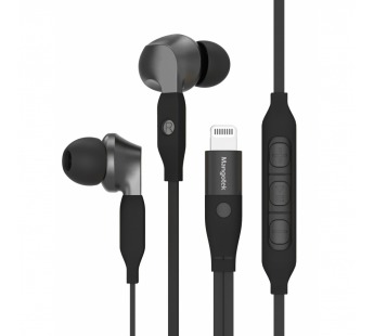 Наушники MangoTek JZHPA31 (Apple MFI) Lightning StarTag (Black)#2161103