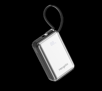 Внешний аккумулятор MangoTek CP02C PRO (20000mAh) (65W) (Встроенный кабель) (Black)#2151780
