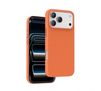 Чехол Keephone Leather Peekaboo MagSafe iPhone 17 Pro Max (Cosmic Orange)#2154432