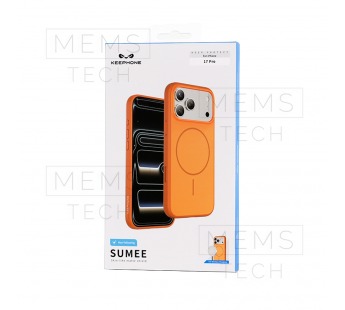 Чехол Keephone Sumee MagSafe iPhone 17 Pro (Cosmic Orange)#2154428