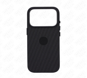 Чехол Тканевый Tech Woven MagSafe iPhone 17 Pro (С анимацией) (С кнопкой) (Фиолетовый)#2181222
