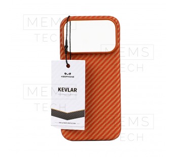 Чехол Keephone Kevlar Diago MagSafe iPhone 17 Pro Max (Coral Orange)#2154447
