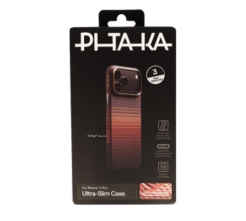 Чехол PITAKA Ultra-Slim Case for iPhone 17 Pro (Sunset) (PitaTap)#2159004