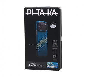Чехол PITAKA StarPeak Ultra-Slim Case for iPhone 17 Pro (Milky way galaxy) (PitaTap)#2159013