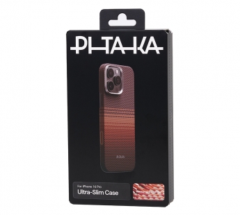 Чехол PITAKA Ultra-Slim Case iPhone (PitaTap) 16 Pro (Sunset)#2159104