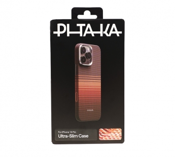 Чехол PITAKA Ultra-Slim Case iPhone (PitaTap) 16 Pro (Sunset)#2159105