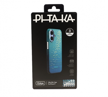 Чехол PITAKA Glints of Gold Ultra-Slim Case iPhone 17 (Lucid Blue) (PitaTap)#2159078