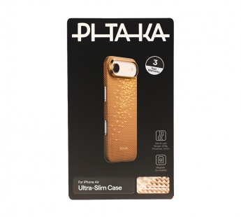 Чехол PITAKA Glints of Gold Ultra-Slim Case iPhone 17 Air (Golden Glint)#2159080
