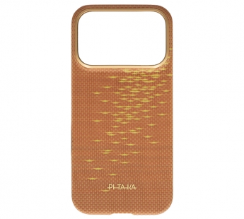 Чехол PITAKA Glints of Gold Ultra-Slim Case iPhone 17 Pro (Golden Glint) (PitaTap)#2159083