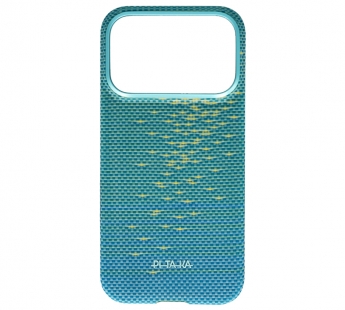 Чехол PITAKA Glints of Gold Ultra-Slim Case iPhone 17 Pro (Lucid Blue) (PitaTap)#2159085