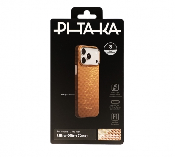 Чехол PITAKA Glints of Gold Ultra-Slim Case iPhone 17 Pro Max (Golden Glint) (PitaTap)#2159060