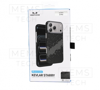 Чехол Keephone Kevlar Starry MagSafe iPhone 17 Pro (Starry Black)#2150068