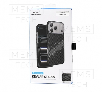 Чехол Keephone Kevlar Starry MagSafe iPhone 17 Pro Max (Starry Black)#2181228