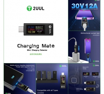Тестер 2UUL PW21 (USB / Type-C)#2181091