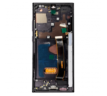 Дисплей Samsung Galaxy Note 20 Ultra (N986B) (Soft OLED) (В рамке) (Full Size) (Черный)#2148519