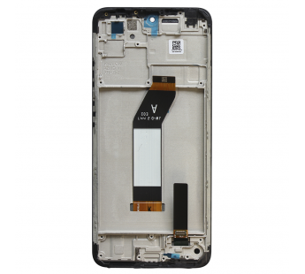 Дисплей Xiaomi Redmi 10 4G (21061119DG) (Оригинал) (В рамке) (Черный) KRYON#2148541