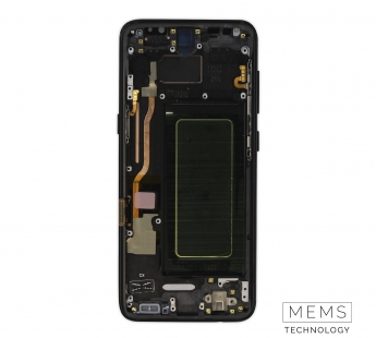 Дисплей Samsung Galaxy S8 (G950F) (Original REF) (В рамке) (Черный)#2150484