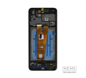 Дисплей Samsung Galaxy A02 (A022F) (Original REF) (В рамке) (Черный) KRYON#2176424