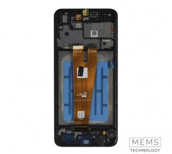 Дисплей Samsung Galaxy A02 (A022F) (Original REF) (В рамке) (Черный)#2148883