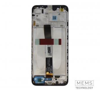Дисплей Xiaomi Redmi 9A (M2006C3MNG) (Оригинал) (В рамке) (Черный) KRYON#2149109