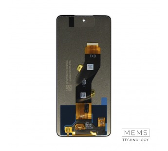Дисплей для Tecno Spark 20C (BG7n) (Оригинал) (Черный) KRYON#2183221